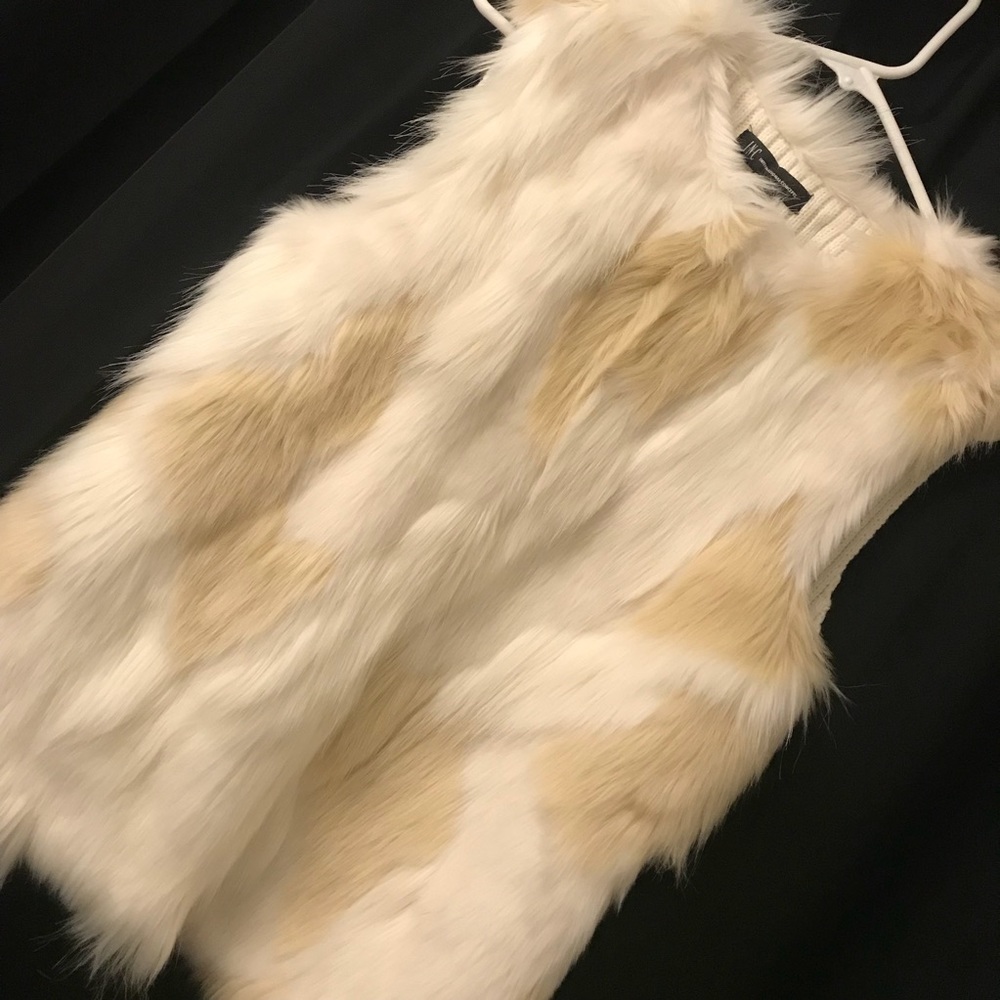 I.N.C. Faux fur vest